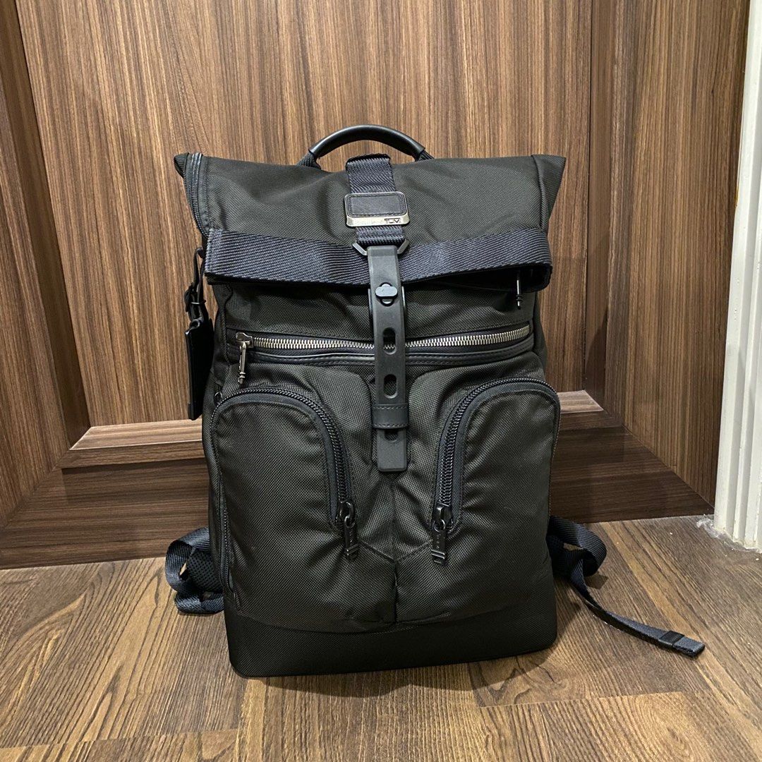 London roll hotsell top backpack tumi